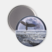 SPIRIT DANCING ~ Art Magnet (Vorderseite/Rückseite)