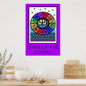 SPIRIT DER ZODIK POSTER (Küche)