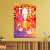 SPIRIT DES SÜDWESTEN LEINWANDDRUCK (Insitu (Wohnzimmer))