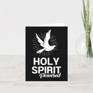 Spirit Dove trieb Christliche Geschenke für Mensch Karte
