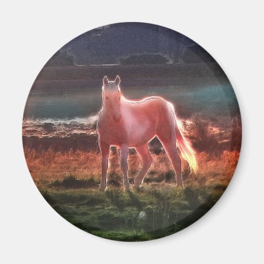 Spirit Dream Horse Magnet (Vorne)