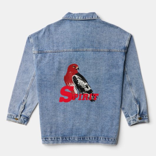 Spirit Eagle Jeansjacke (Rückseite)