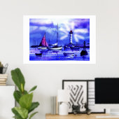 SPIRIT EINES LIGHTHOS POSTER (Heimbüro)