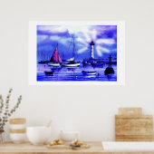 SPIRIT EINES LIGHTHOS POSTER (Küche)