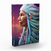 Spirit Elder Native American Fantasy Digital Art Fotoblock (Links)