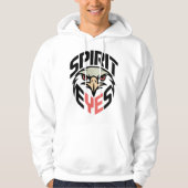 Spirit Eyes Hoodie – Bold Eagle Mascot Design for (Vorderseite)