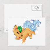 Spirit Fox Postkarte (Vorne/Hinten)