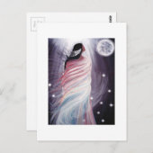 SPIRIT FRAU MITTEILUNGSKARTEN (Vorne/Hinten)