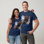 SPIRIT FREEDOM Bald Eagle Wildlife Apparel T-Shirt (Unisex)