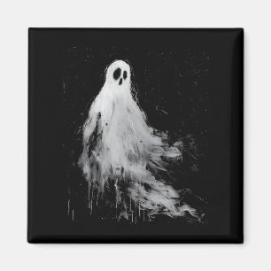 Spirit Ghost Horror Spooky Beängstigend Halloween Magnet