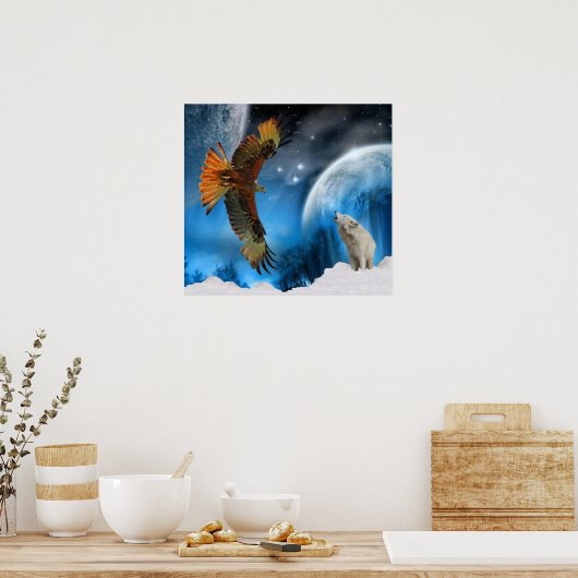 Spirit Guides Poster (Küche)