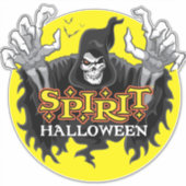Spirit Halloween Aufkleber (Vorderseite)