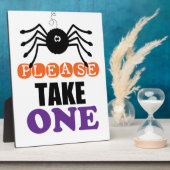 Spirit Halloween Bitte nimm eine Fotoplatte (Seite)