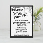 Spirit Halloween Costume Party Einladung (Stehend Vorderseite)