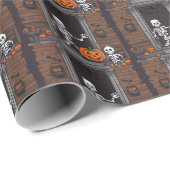 Spirit Halloween Geschenkpapier (Rolleneckpunkt)