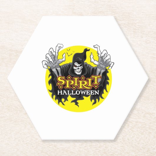 Spirit Halloween Untersetzer (Vorderseite)
