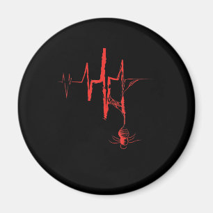 Spirit Heartbeat Halloween-Party rot und blutig Magnet