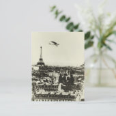 Spirit II Eiffel Tower Paris Frankreich Postkarte (Stehend Vorderseite)