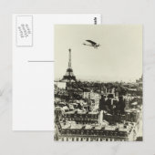 Spirit II Eiffel Tower Paris Frankreich Postkarte (Vorne/Hinten)