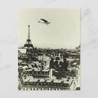 Spirit II Eiffel Tower Paris Frankreich Postkarte