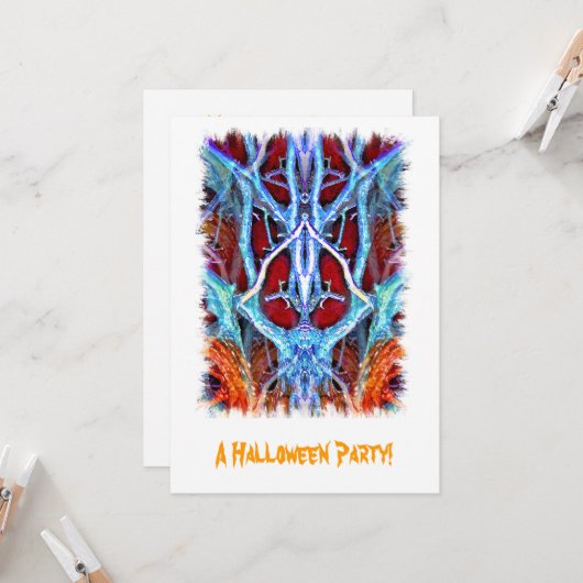 SPIRIT IM BAUM KARTE (Vorderseite/Rückseite Beispiel)