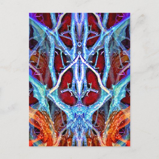 SPIRIT IM BAUM POSTKARTE (Vorderseite)