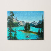 Spirit Island in Maligne Puzzle (Horizontal)