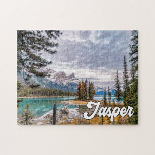 Spirit Island, Jasper National Park Puzzle