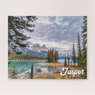 Spirit Island, Jasper National Park Puzzle