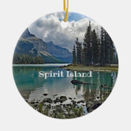 Spirit Island Jasper Nationalpark Ornament