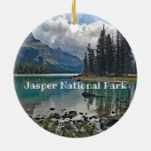 Spirit Island Jasper Nationalpark Ornament (Hinten)