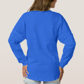 Spirit Jersey Shirt TEMPLATE DIY Bildtext hinzufüg (Rückseite)