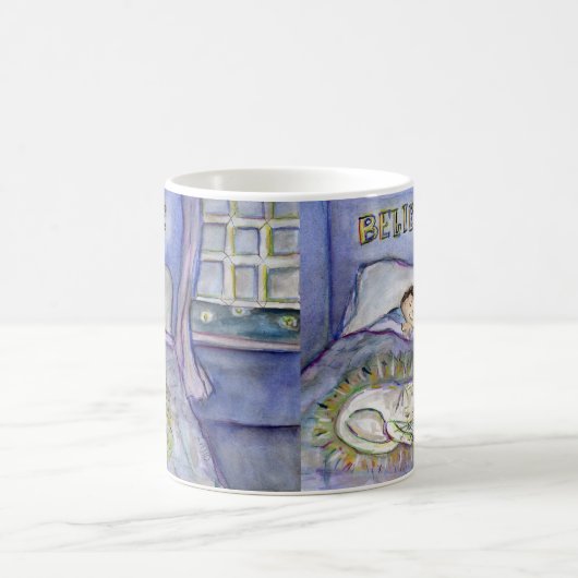 Spirit Kitty Cat Art Tasse (Mittel)