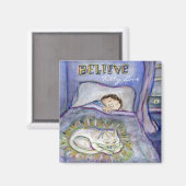 Spirit Kitty Custom Art Kühlschrank Magnete Magnet (Vorderseite/Rückseite)