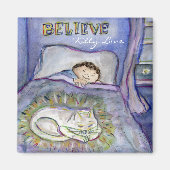 Spirit Kitty Custom Art Kühlschrank Magnete Magnet (Vorne)