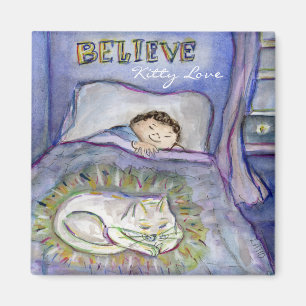 Spirit Kitty Custom Art Kühlschrank Magnete Magnet