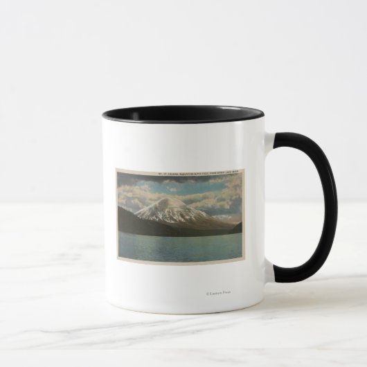 Spirit Lake, WA - Aussicht auf St. Helens Tasse (Rechts)