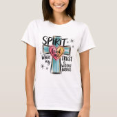 Spirit Lead Me Christliches Cross Shirt (Vorderseite)
