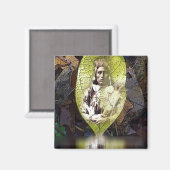 SPIRIT LEAF MAGNET (Vorderseite/Rückseite)