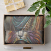 Spirit Lion Warrior Decoupage Seidenpapier (Geschenk)