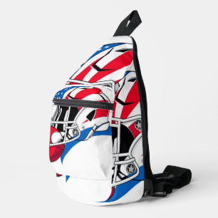 "Spirit of American Football – Stärke, Mut und Tea Crossbody Bag