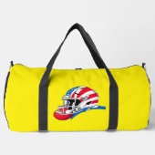 "Spirit of American Football – Stärke, Mut und Tea Duffle Bag (Vorderseite)