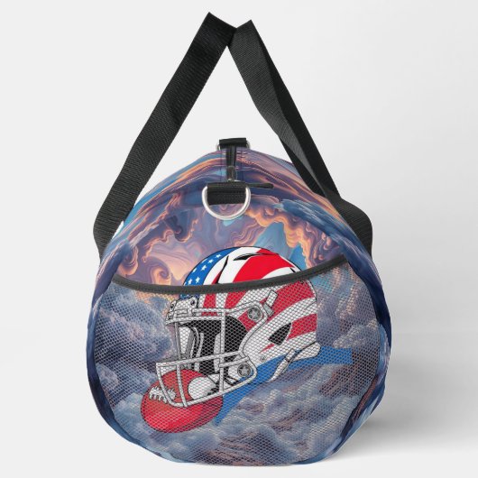 "Spirit of American Football – Stärke, Mut und Tea Duffle Bag (Rechts)