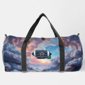 "Spirit of American Football – Stärke, Mut und Tea Duffle Bag (Rückseite)