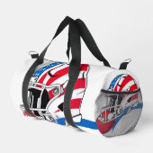 "Spirit of American Football – Stärke, Mut und Tea Duffle Bag (Rechte Ecke)