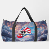 "Spirit of American Football – Stärke, Mut und Tea Duffle Bag (Vorderseite)