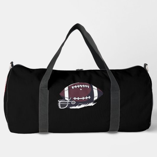 "Spirit of American Football – Stärke, Mut und Tea Duffle Bag (Vorderseite)