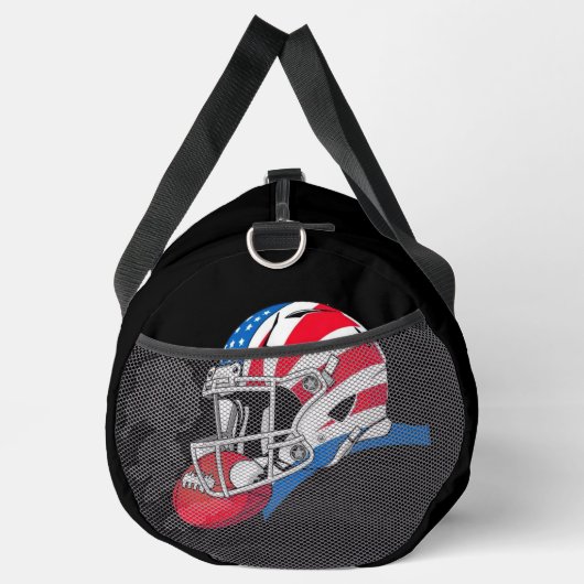 "Spirit of American Football – Stärke, Mut und Tea Duffle Bag (Rechts)