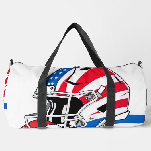 "Spirit of American Football – Stärke, Mut und Tea Duffle Bag (Vorderseite)