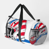 "Spirit of American Football – Stärke, Mut und Tea Duffle Bag (Rechte Ecke)
